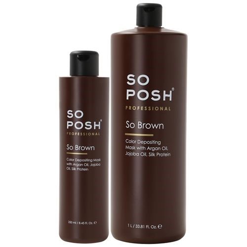 So Posh So Brown Color Depositing Mask