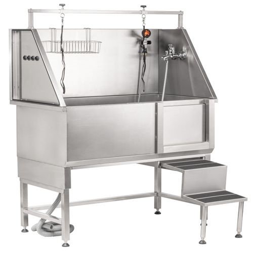 Blovi Free Standing Stainless Bath l